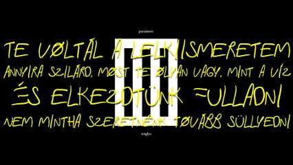 Paramore - Monster/Szörnyeteg magyar felirattal