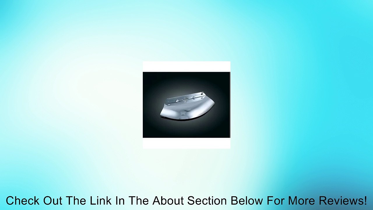 Kuryakyn Lower Triple Tree Wind Deflector Chrome Review video