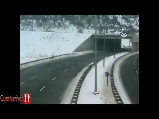Buzlu yolda meydana gelen feci kazalar