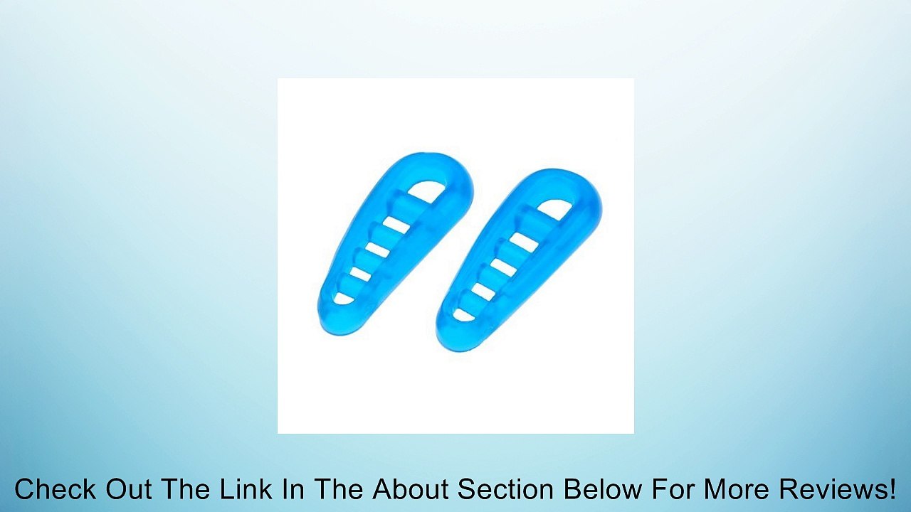 Blue Deluxe Pampered Toes by Ped Egg, Spa Therapy For Toes Toe Separators Shooting Gel Review