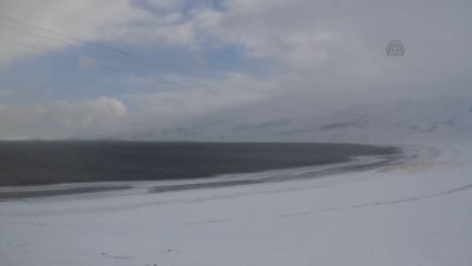 Balık Gölü Kısmen Dondu