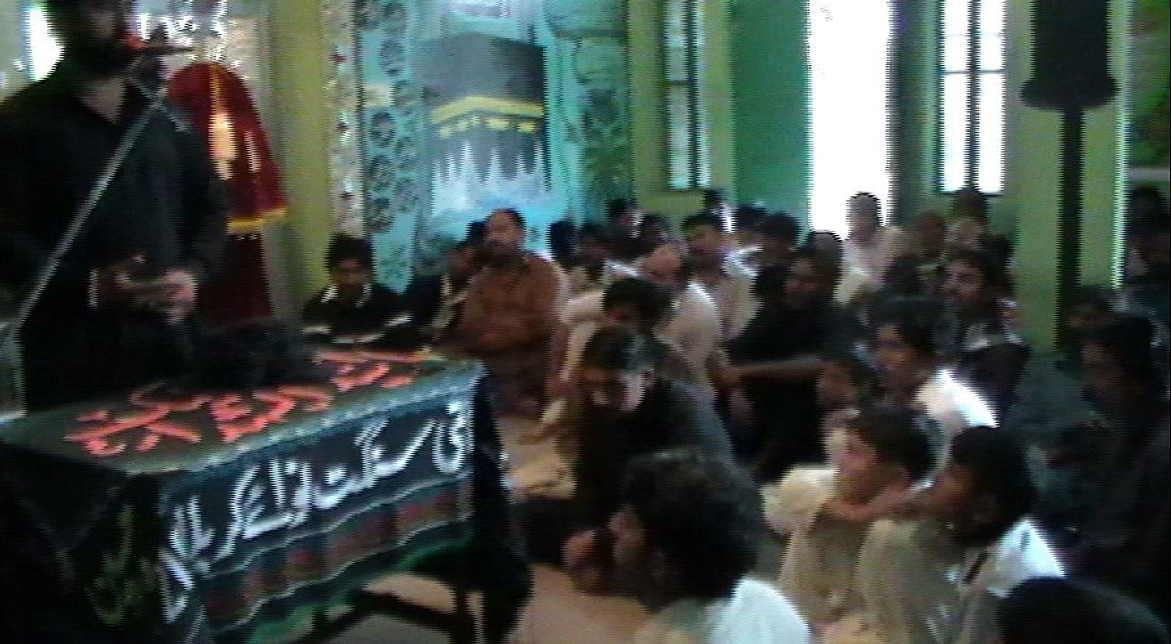 Zakir Syed ALi Naqi Imam Bargha Hassan Mujtaba a.s Part 1/2