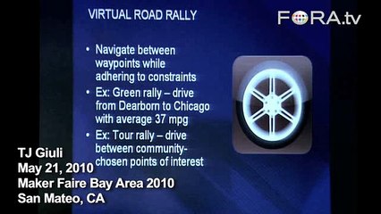 Virtual Road Rally: Make Your Car Tweet