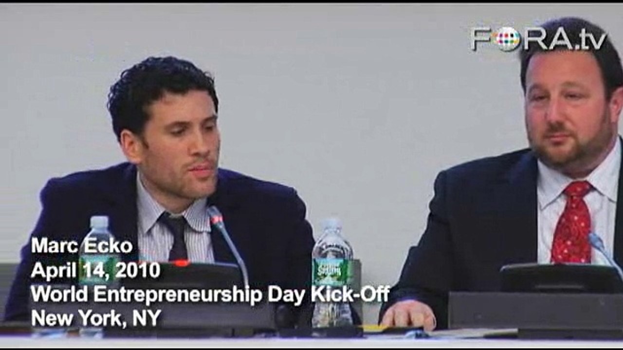 Marc Ecko on 'Sweat Equity Education'