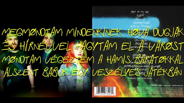Paramore - Grow up/Felnövünk magyar felirattal