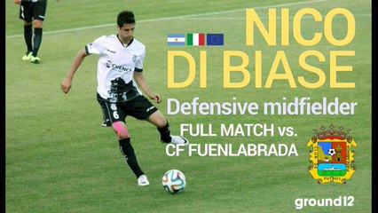 NICO DI BIASE - FULL MATCH vs CF FUENLABRADA - 2014