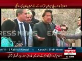 PMLN did not cooperate with us like we did - Imran Khan Talks to Media before leaving for PM House