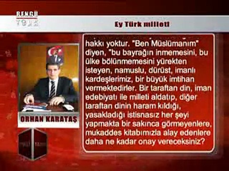 KÖŞELİ YAZILAR - ORHAN KARATAŞ 02.01.2014