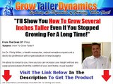 The Grow Taller Dynamics Real Grow Taller Dynamics Bonus   Discount