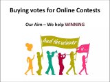 Buying votes for Online Contests