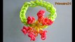 Comment faire un bracelet en élastiques avec fleur rainbow loom style rubber bands DIY