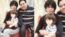 Shahrukh Khan Celebrates New Year With Son Abram Khan