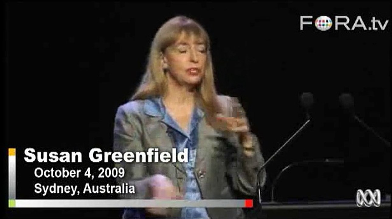 Susan Greenfield: This Is Your Brain on Cognition