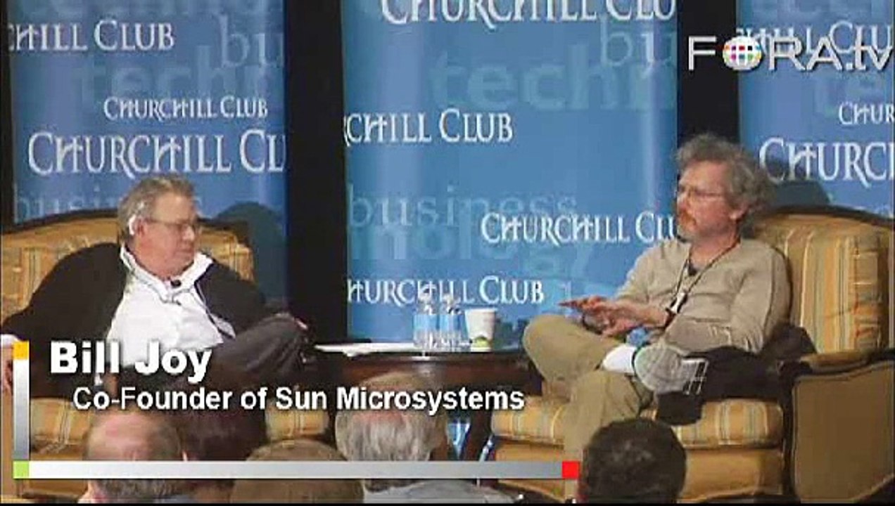 Bill Joy: iPhone and Kindle are Creativity Unleashed