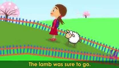 Mary Had A Little Lamb | Nursery Rhymes With Lyrics