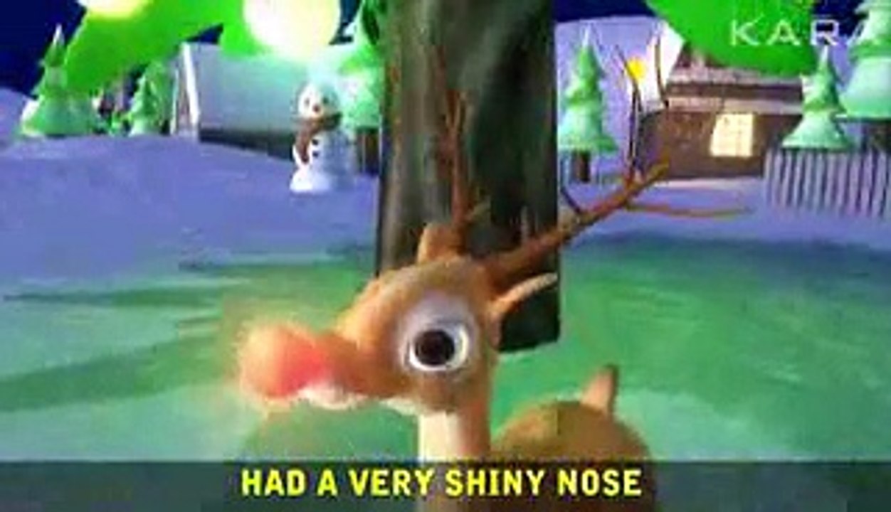 Rudolph The Red Nosed Reindeer | Christmas Song With Lyrics
