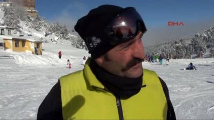 Bolu Kartalkaya'ya Tatilci Akını