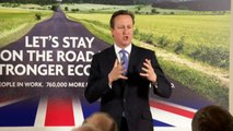 David Cameron laucnhes new Conservative elsction poster