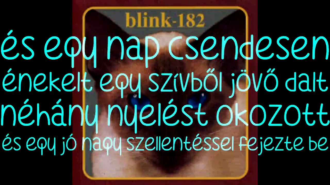 blink-182 – Ben Wah Balls/Ben Wah golyók magyar felirattal
