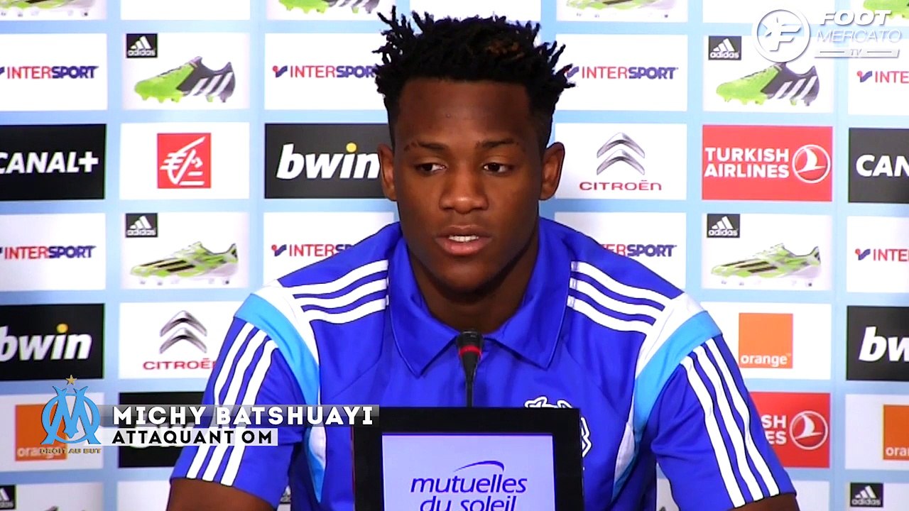 Michy Batshuayi revient sur ses premiers mois à l'OM