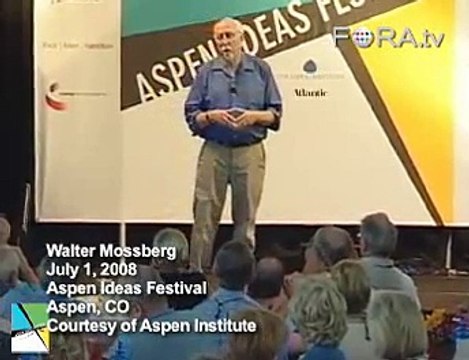 Walt Mossberg on the Innovative Revolution of the iPhone