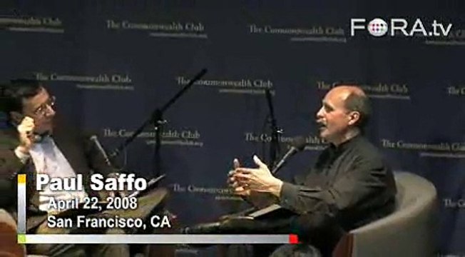 Paul Saffo on Killer Robots