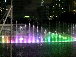 Fountain Show at Suria Kuala Lumpur City Centre