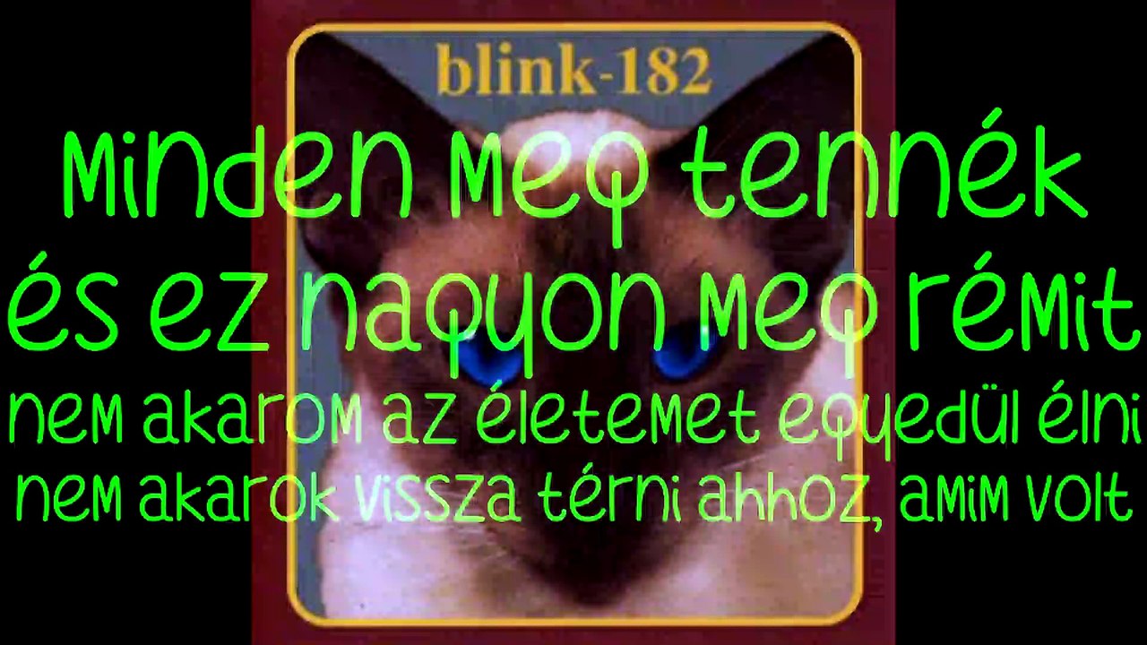 blink-182 – Strings/Húrok magyar felirattal