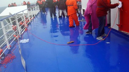 Βίντεο διασωθέντα από το Norman Atlantic