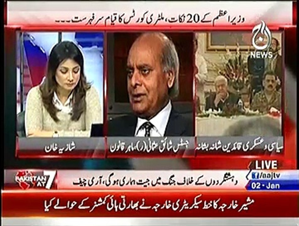 Pakistan at 7 ~ 2nd January 2015 - Pakistani Talk Shows - Live Pak News