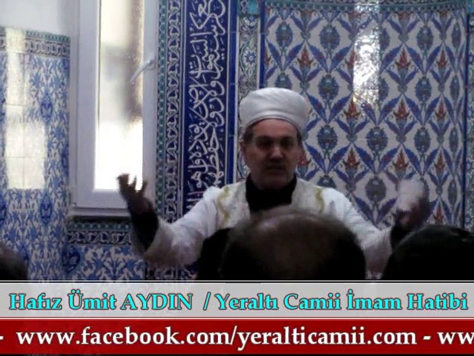 Hafız Ümit AYDIN / Yeraltı Camii İmam Hatibi & Cuma Vaazı