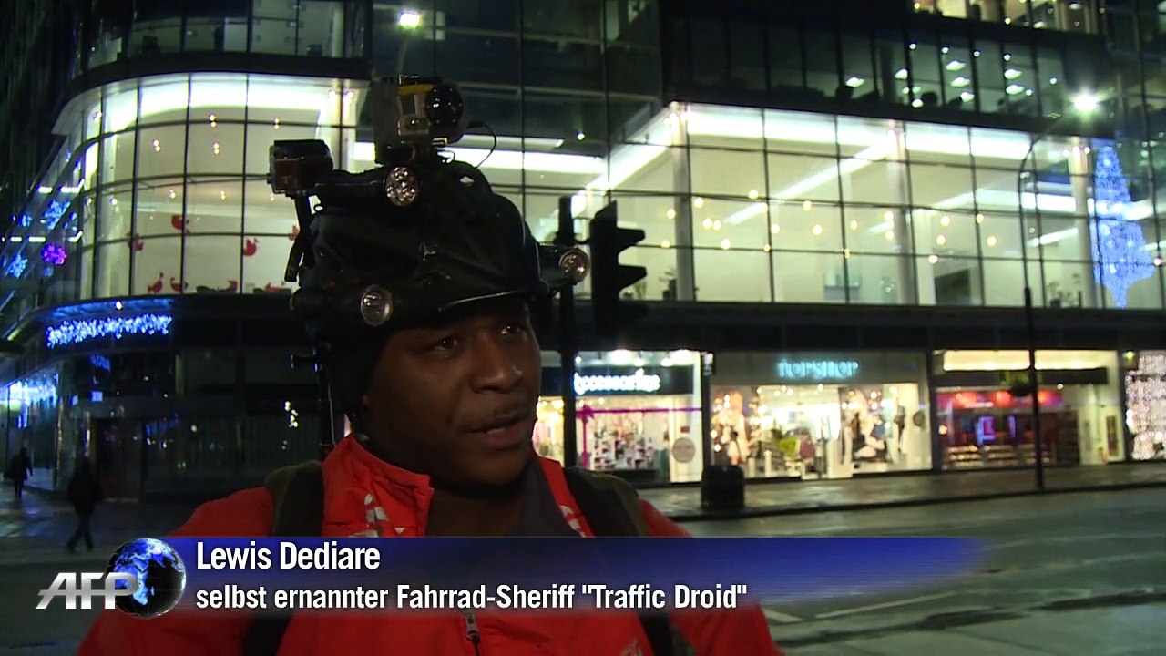 Rächer auf dem Rad: "Traffic Droid" ist Alptraum für Autofahrer