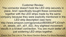 Lighting EVER LED Strip Light Connector, Connector Strip to Strip, Pack of 2 Units Review