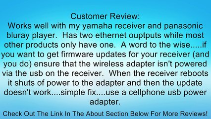 Yamaha YWA-10BL Wireless Network Adapter Review