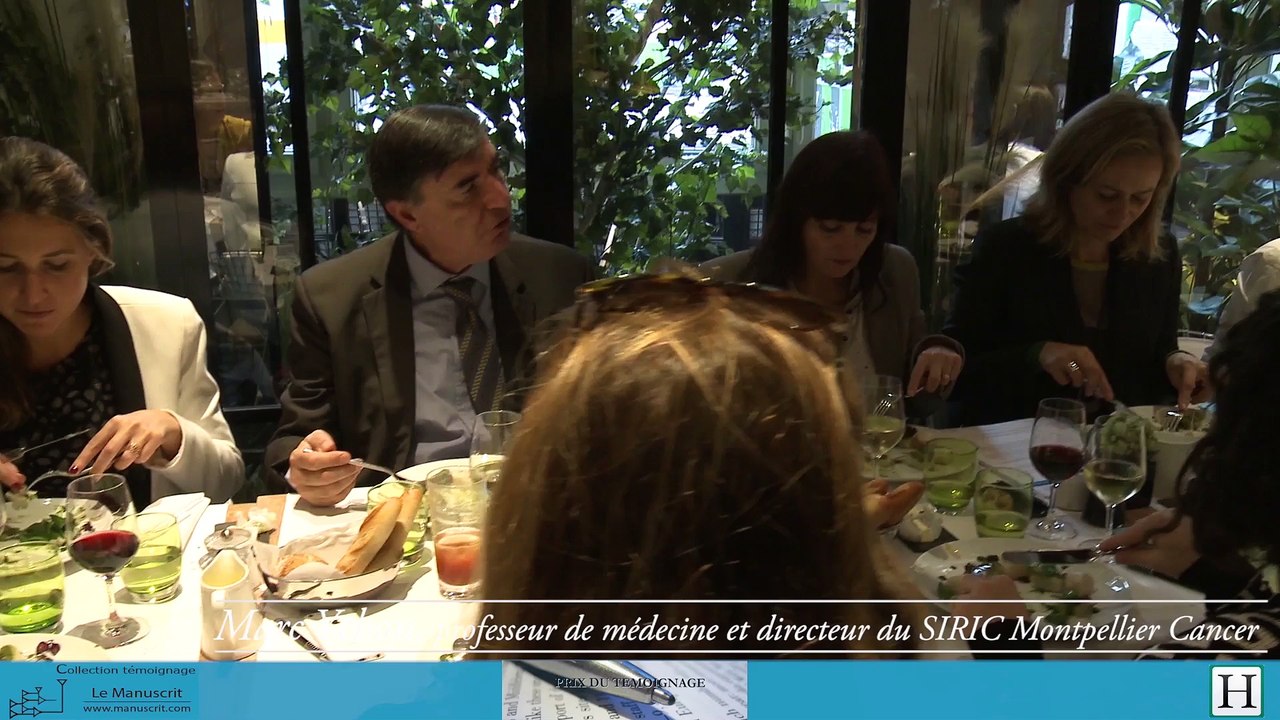 Déjeuner de délibération (complet), Prix du Témoignage édition 2014