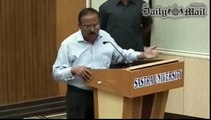 Indian intelligence officer, Ajit Doval, serving as Modi as National Security Adviser