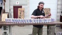 Ce qu'il fait avec 24 canettes de bières est impressionnant !