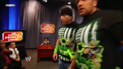 WWE RAW 2009 Little People's Court [Español Latino]
