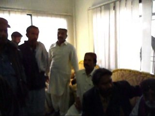 Sinjhoro  Ali Murad Duzkani Raising Issue With Minister Asghar Ali (Junaid) Junejo