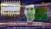 Golden St Warriors vs. Toronto Raptors Free Pick Prediction NBA Pro Basketball Odds Preview 1-2-2015