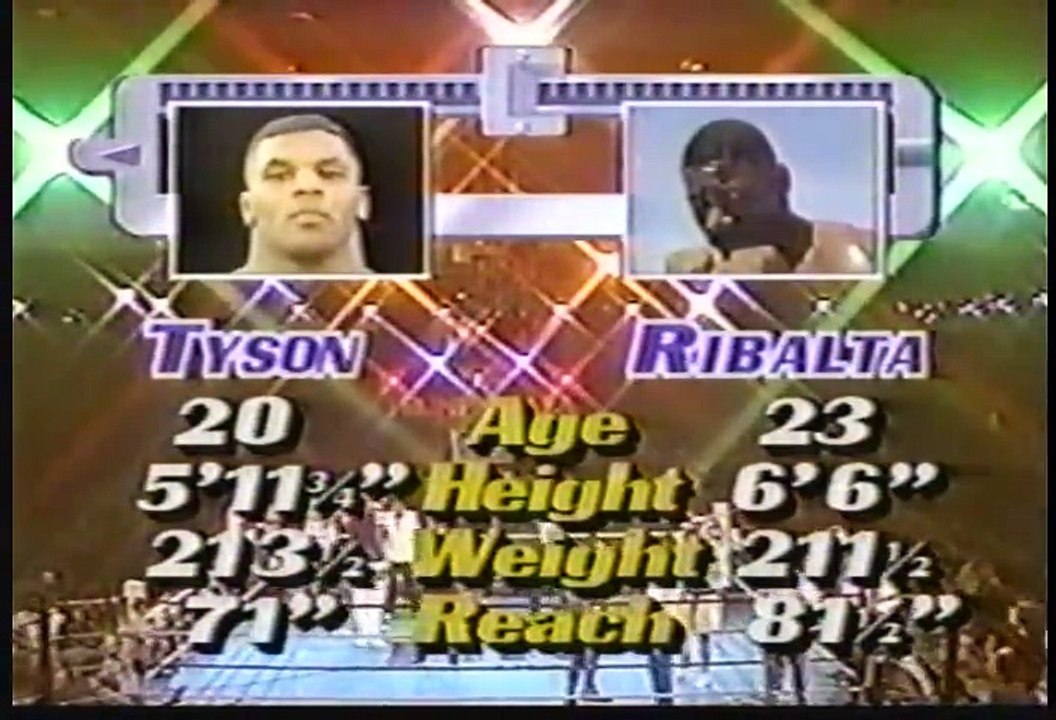 Mike Tyson vs. Jose Ribalta 17.08.1986