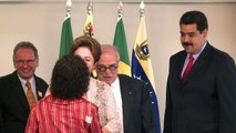 Dilma recebe Nicolas Maduro um dia após a posse