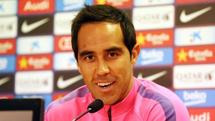 Emotional return to Real Sociedad for Claudio Bravo