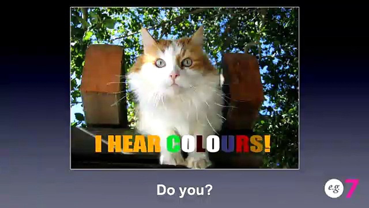 What Synesthesia Feels (Or Sounds Or Smells) Like