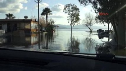 Köyceğiz Gölü Taştı, Cadde Venediğe Döndü