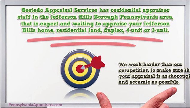 Jefferson Hills Appraisers - 412.831.1500 - Appraisal Jefferson Hills