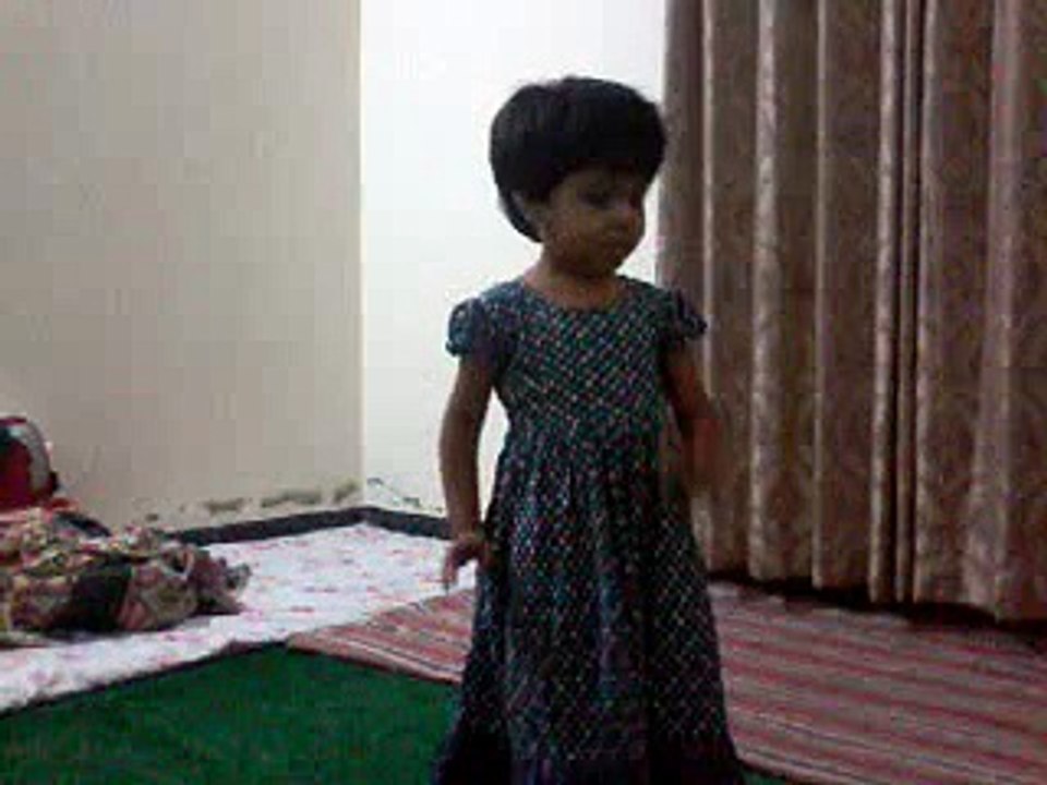 Cute girl danceing