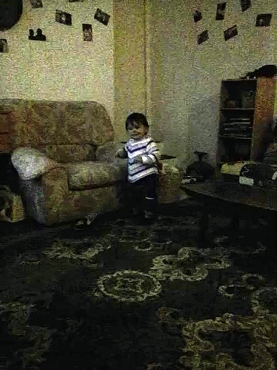 Jeanne qui marche le 2 janv 2015