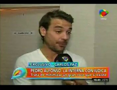 Pedro nota en Intrusos - 02 de Enero