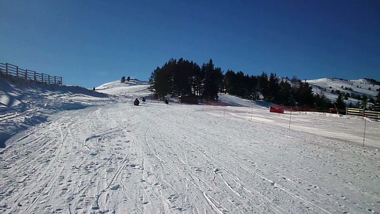 Luge à Camurac (Pyrénées Audoises)